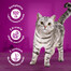 WHISKAS Adult 28x85g cibo umido per gatti adulti in salsa con agnello e tacchino