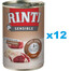 RINTI Sensible Jagnięcina z ryżem 12x400 g