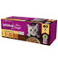 WHISKAS Adult 40x85g Poultry Flavours - cibo umido per gatti in gelatina (pollo, anatra, pollame, tacchino)