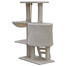 KATIDO Tiragraffi per gatti 96 cm beige