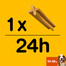 PEDIGREE DentaStix (średnie rasy) przysmak dentystyczny dla psów 28 szt 4x180g