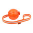 LIKER LINE Dog toy balle sur sangle avec oreilles pour chiens 7 cm