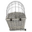 TRIXIE Panier vélo pour porte-bagages 35 × 49 × 55 cm gris