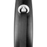 FLEXI Laisse automatique Black Design S Sangle 5m Noir