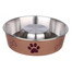 TRIXIE Slow Feeding Gamelle en acier inox 1,4 L/21 cm