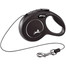 FLEXI Laisse automatique New Classic XS Corde 3 m Noir