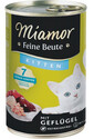 MIAMOR Feine Beute Kitten Poultry con pollame per gattini 400g