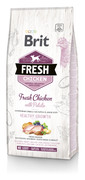 BRIT Fresh chicken with potato puppy healthy growth - Poulet frais avec pommes de terre pour chiots - 12 kg